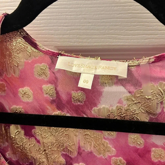 LOVESHACKFANCY
Wo Willis Puff-Sleeve Mini Dress - Pre Dawn Sky - Picture 5 of 5